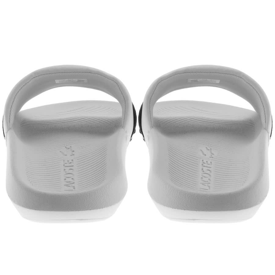 Alternative Image for ProductLacoste Croco Sliders White3